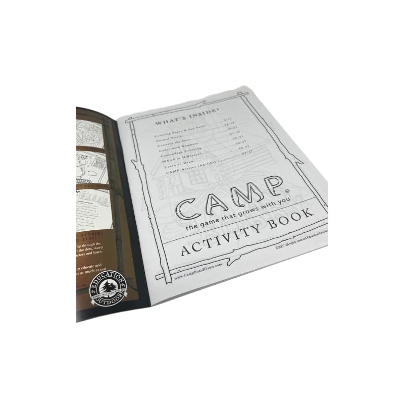 Education Outdoors Camp Activity Book from