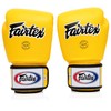 Fairtex - Guantes de Entrenamiento Estilo Muay Thai (Negro sólido,