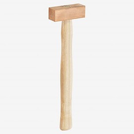Picard 0033001-0250 Copper 250g in Sledge Hammer Shape with Handle of ash, Brown