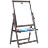 Guidecraft 4-in-1 Flipping Floor Easel - Espresso