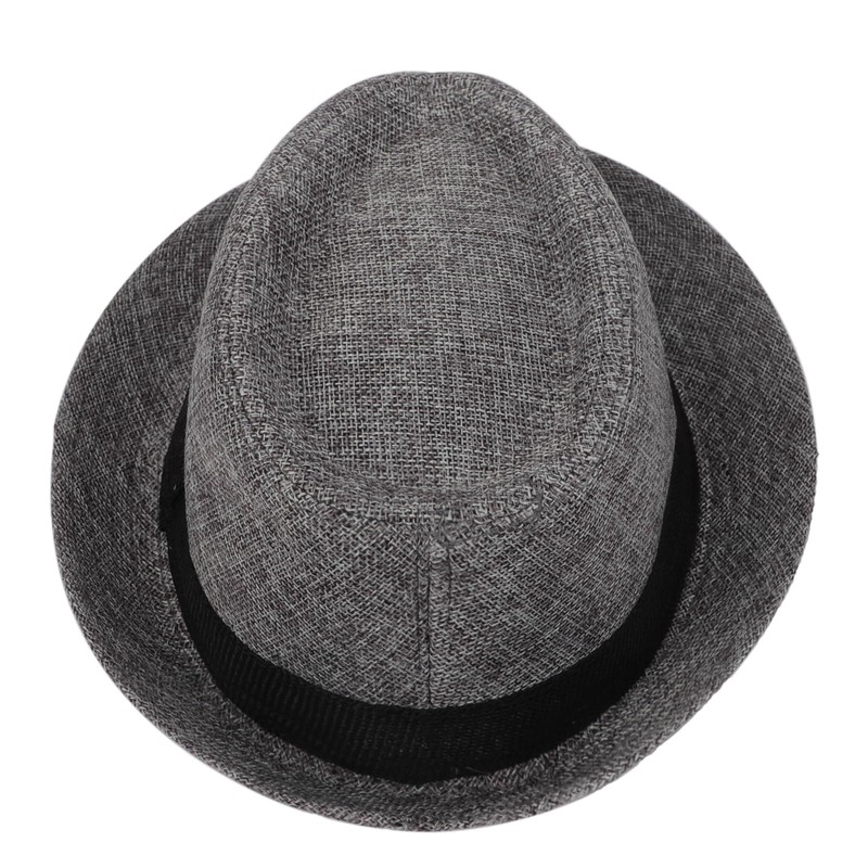 LYING Straw Hat Bowler Hat, Men's, Spring and Summer, UV