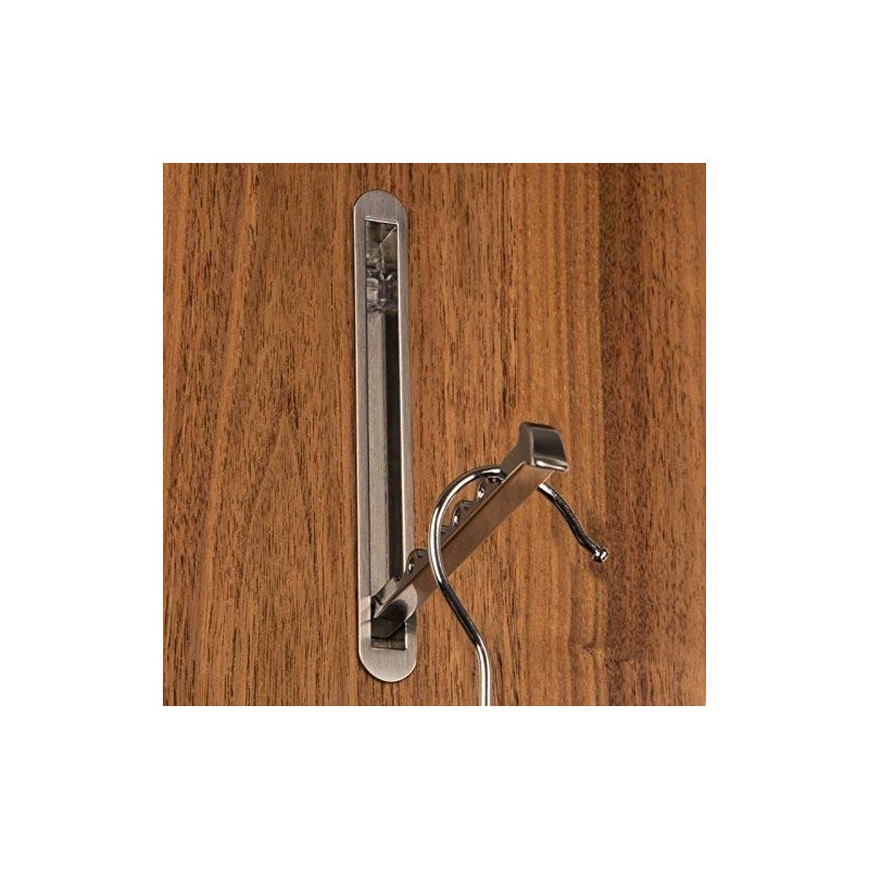 So-Tech SO97093, modern, folding hooks Zilly for recessed installation, borehole