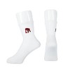 Ego Monkey One Point Socks (EZAC-8801) (Burgundy, 25-27), red (burgundy)