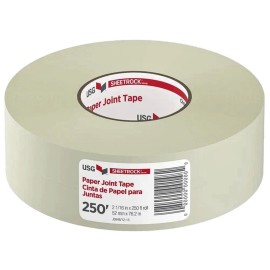 FixtureDisplays USG 382175020 2-1/16" x 250' Sheetrock Paper Drywall Joint Tape