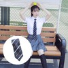 SHUCLASS School Ribbon and Necktie, Set of 2, Ribbon for