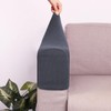 FAVOMOTO Armrest Covers, 2 Pieces Sofa Armrest Covers, Adjustable, Stretch