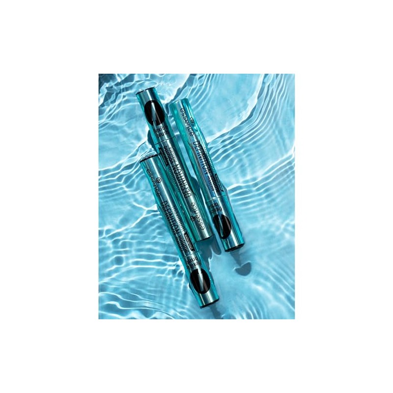 essence cosmetics Maximum Definition Waterproof Volume Mascara, Mascara, Flexible Brush,