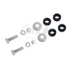 MZA Simson KR51 Schwalbe Mounting Parts for Passenger Footrest Set