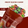 Candy Fruit Slices Bulk 2LB Bag by Rebel Smuggling Galactic
