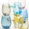 TAG, Glass Wine Stemless Foliag Bubble