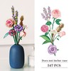 Mini Rose Flower Bouquet Building Sets, Artificial Flowers, Set for