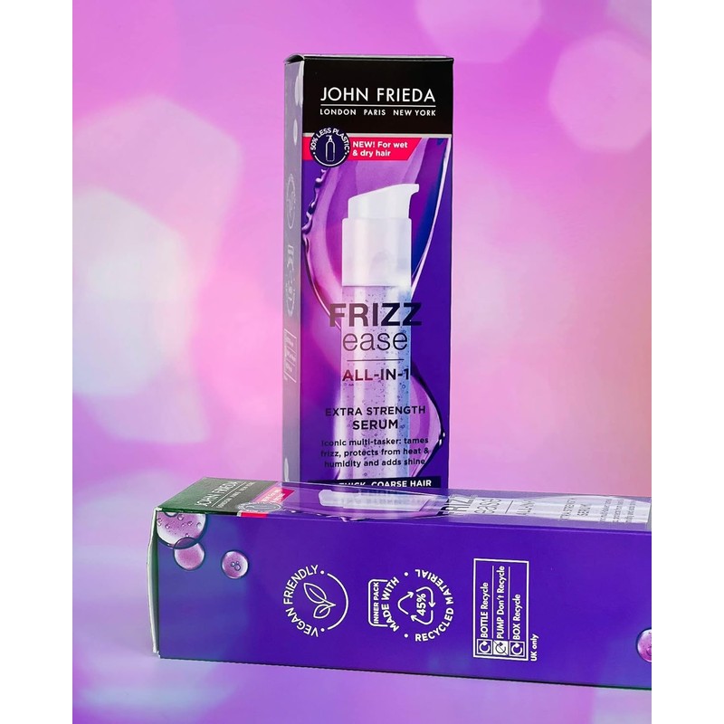 John Frieda Frizz-Ease Extra Strength 6 Effect Serum, 1.69 Ounce