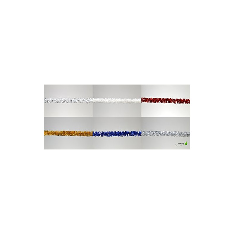 Creativery Christmas Garland 2 cm x 3 m - Tinsel