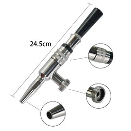 Stout Beer and Coffee Faucet 304 Grade Stainless Steel - Nitrogen Draught Faucet Nitro Coffee Faucet