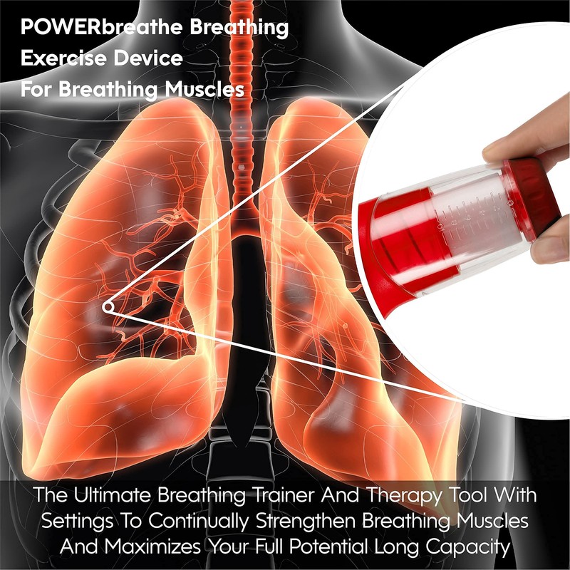 Power Breathe Sports Performance Plus-red