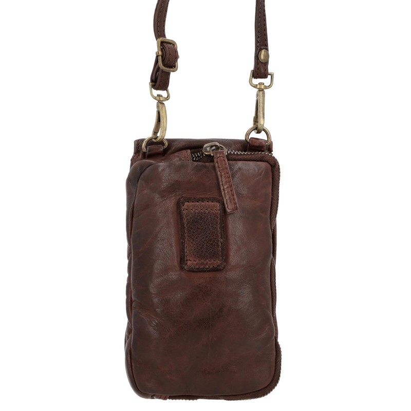 Gusti Estera Leather Shoulder Bag for Men and Women, Vintage