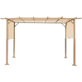 Garden Winds Replacement Canopy Top Cover Compatible with The ALDI Gardenline Belavi and Shoprite Pergola 49964, 23700 - Standard 350