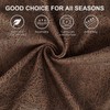 Leather Look RV Dinette Cushion Covers, Stretch Camper Cushion Slipcovers