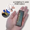 LSLYRGT Floss Dispenser, Portable Floss, Travel Essentials Flosser with Mirror,