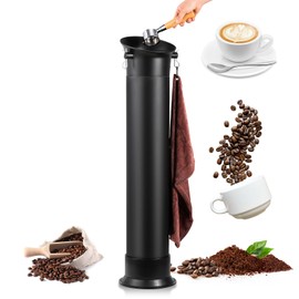 Newhai Espresso Coffee Knock Box for Commercial Use, with 30 Gabbage Bags & towal, Detachable Design, 4.2 Gal Large Capacity