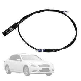 NLQR Hood Release Cable Compatible with Infiniti Sedan G35 G37 G37X Q40 2.5L 3.5L 3.7L 2008-2013 2015# 65620-JK61A 65620JK61A