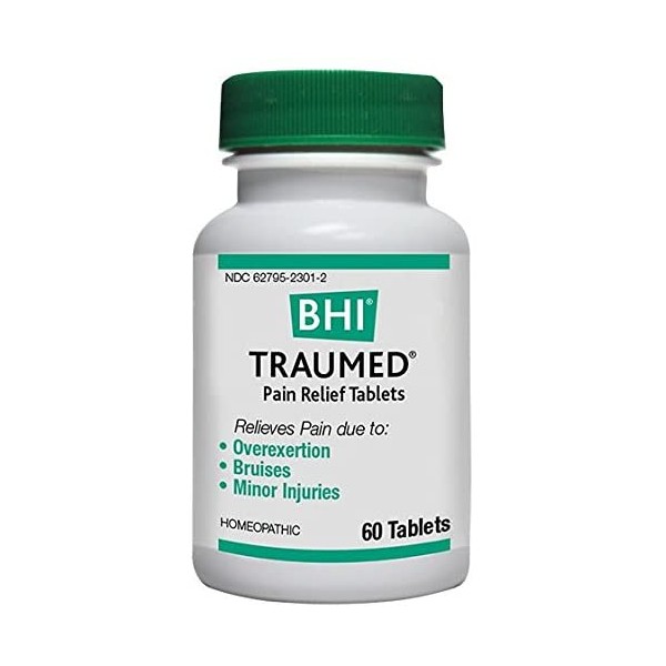 BHI Traumed Pain Relief Tablets, 60 Count