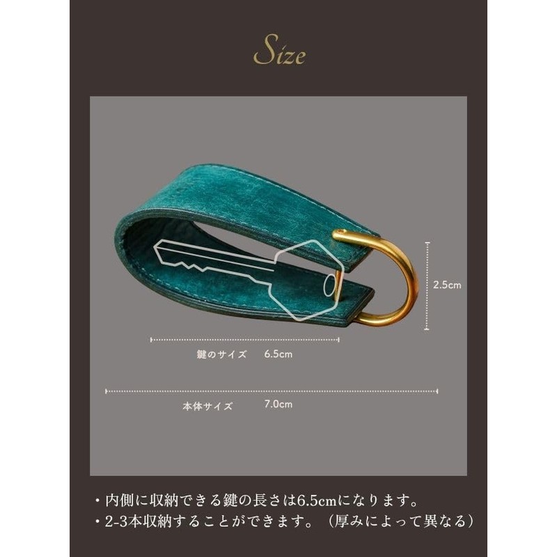 UNROOF Genuine Leather Pueblo Key Holder, Premium Leather Key Case