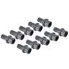 PATIKIL UPVC Reducer Pipe Fitting 20mm OD 15mm Barbed, 5