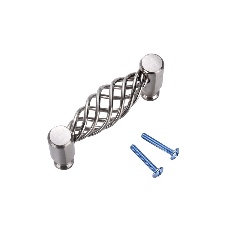 East West Consolidated 900SN-10 Satin Nickel Bird Cage Cabinet Pull