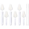24Pcs Sponge Bottle Nipple Brushes Set Including 6 Interchangeable Nipple