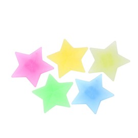 Demeras Bicycle Spoke Beads Bicycle Wheel Spokes Bead Colored Children Plastic Bike Wheel Spoke Bead Clips Bicycle Spokey Decoration(36PCS Star Beads)