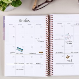 Erin Condren A5 Travel Journal Vacation Planner