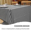 WUFGWBD 2 Striped Tablecloths, Table Decoration Tablecloths, Wedding Decoration Tablecloths,