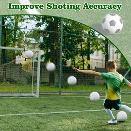 2Pcs Top Bins Football Targets, Durable Top Bins Net for Goal with Storage Bag, Easy Setup Football Top Bins Target Net, Football Goal Target Football Equipment for Practice Training Coaching Gifts