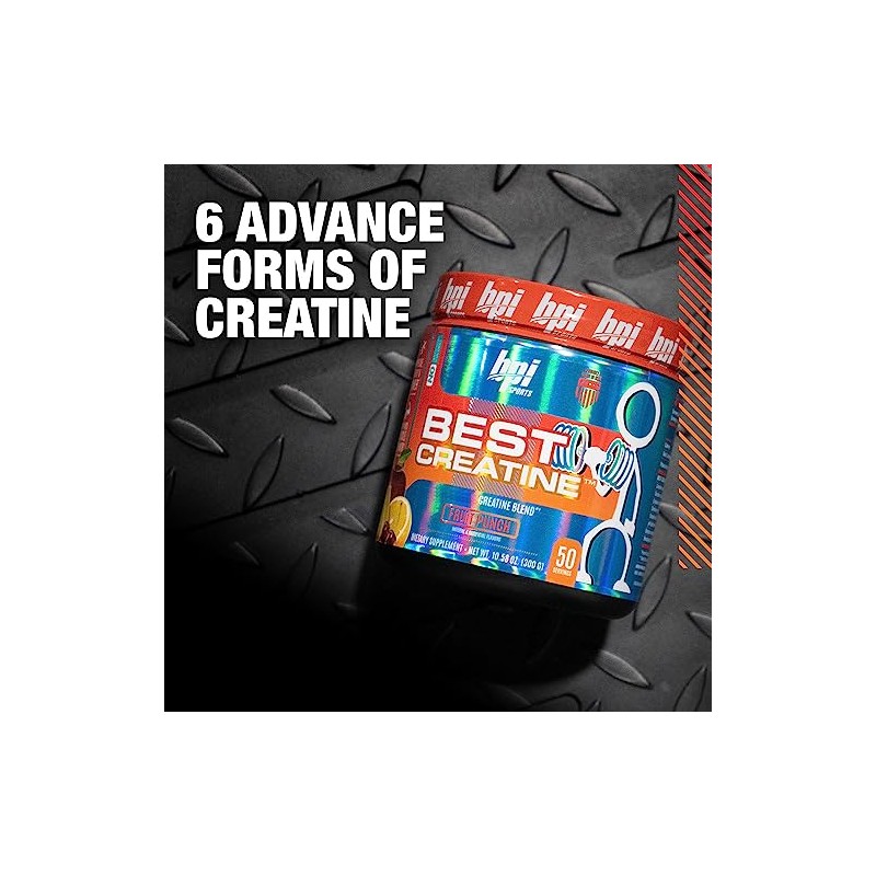 BPI Sports | BEST Creatine | 6 Formas Avanzadas de