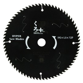 SK11 Black Tip Saw for Carpenters, Fluorine Coated, Laser Cut Slots