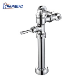 The popular design that 1.6 GPF manual flush valve, Hand control flushometer, Chrome, nice toilet flushometer
