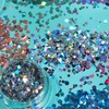 Moon Glitter Holographic Shapes - 100% Cosmetic Glitter for Face,