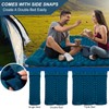 NHOWIN Self-Inflating Camping Mat 9CM Portable Ultralight Inflatable Sleeping Mat