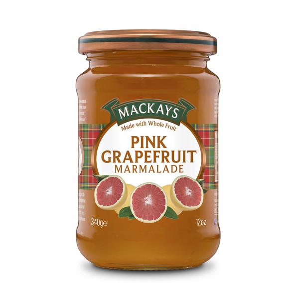 Mackays Pink Grapefruit Marmalade, 12 Oz
