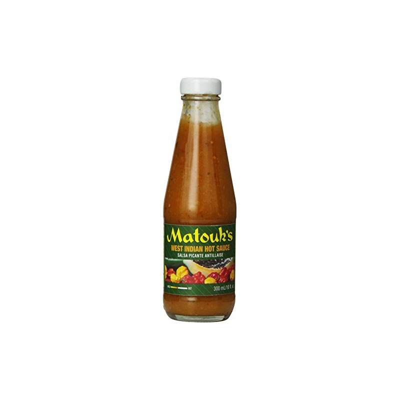 Matouk's West Indian Hot Sauce, 10 Ounce