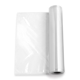 Waring Commercial WCV33R Roll Chamber Vacuum Bags, Clear, 33' L x 11" W