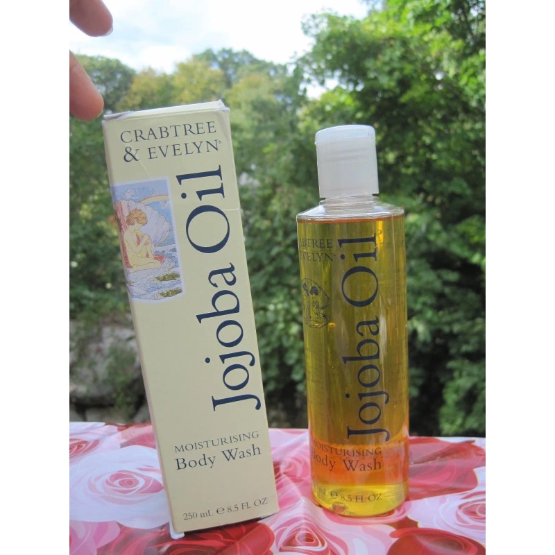 Crabtree & Evelyn Jojoba Oil Moisturizing Body Wash Gel 8.5
