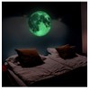 Olive-G Wall Sticker Wall Sticker Wall Decor Waterproof Moon Space
