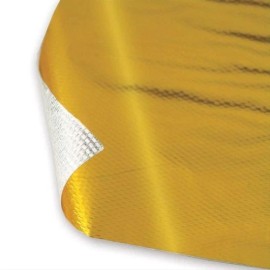 DEI 010393 A Gold Engine Heat Thermal Barrier 24x24" Sheet Heat Reflective Wrap