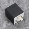 Ejoyous Flasher Relay, 12V 3‑PIN Adjustable LED Flasher Relay Turn