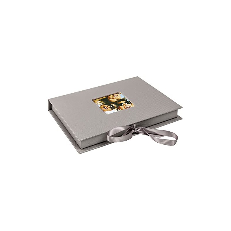 walther design Fun FB-112-X Storage Boxes with Cut-Out Cover Grey