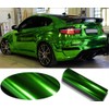 DIYAH High Gloss Green Chrome Mirror Vinyl Car Wrap Sticker