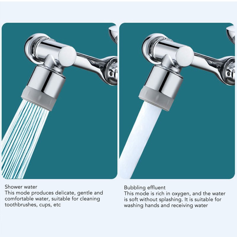 Faucet Extender Rotatable Extension Faucet Light Weight Universal Robotic Arm