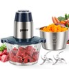 GANIZA Food Processors, Electric Chopper with Meat Grinder & Veggie